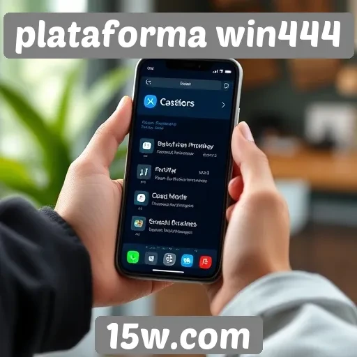 Interface mobile do win444 maximiza acessibilidade